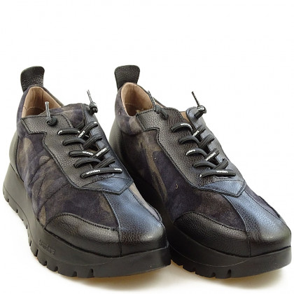 Sneakersy damskie Wonders A-2431 Junga Negro