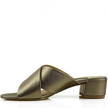 Klapki damskie 7557 GOLD