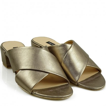 Klapki damskie 7557 GOLD